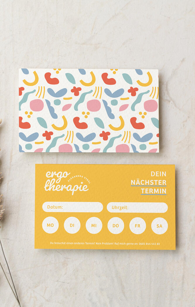 Logo Design & Terminkarte